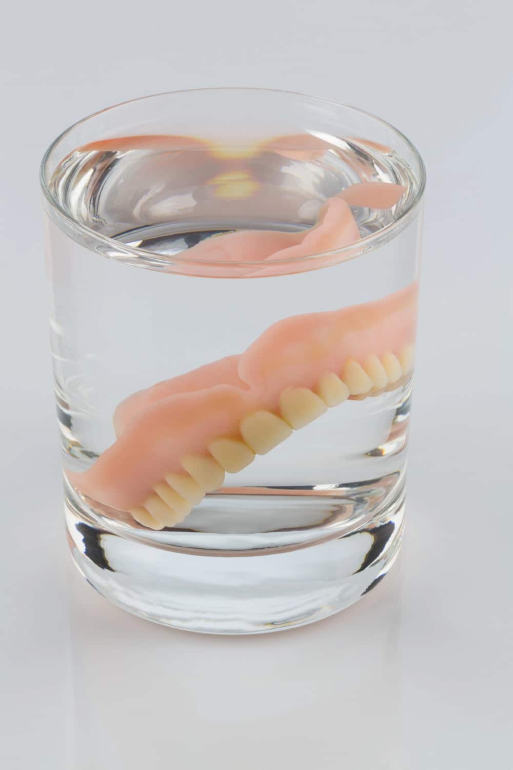 soaking dentures overnight